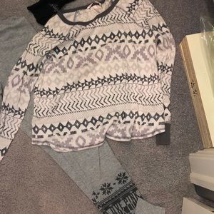Victoria’s Secret Christmas pajama set